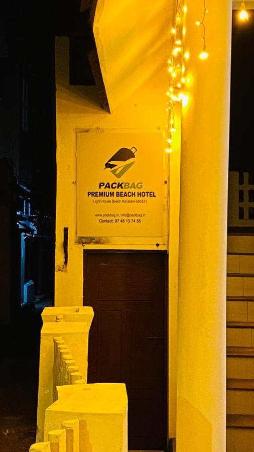 Packbag Beach Hotel Kovalam Exteriér fotografie